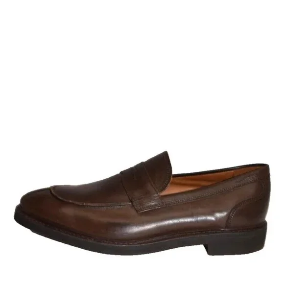 New! Allen Edmonds Denali Penny Loafer Brown Size 9 D 5780 DD483